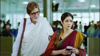 Sridevi Ki USA Journey Amitabh Bachchan Ke Saath   English Vinglish Comedy Scenes    Sridevi