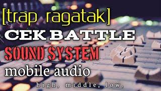 cek battle sound system middle low high