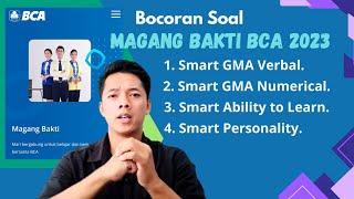 Bocoran Soal Test Magang Bakti BCA  Magang Bakti BCA 2023