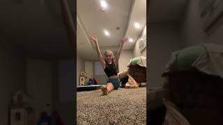 Stretching routine competitive cheer