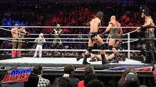 The Brotherhood Los Matadores & El Torito vs. Rybaxel & 3MB WWE Main Event Feb. 26 2014