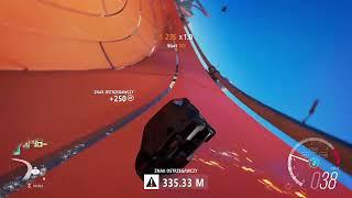 FH3 - Half Pipe Drop danger sign world record