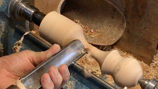 Richard Raffan — your first go on a wood lathe.