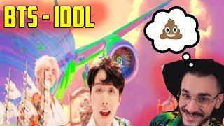 BTS - idol клип  Реакция Видеоблогеров на новый клип BTS 방탄소년단 IDOL  Реакция Юлика Братишкина