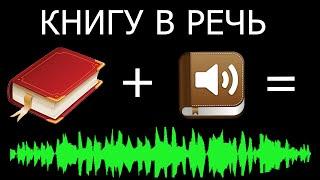 Как сделать аудиокнигу из книги TTS Reader + синтез речи от гугл