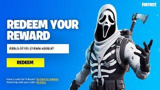 REDEEM SKIN CODE for EVERYONE