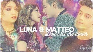 Luna y matteo Dont let me down lutteo