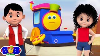 Row Row Row Your Boat Nursery Rhymes & Children Songs by Bob The Train