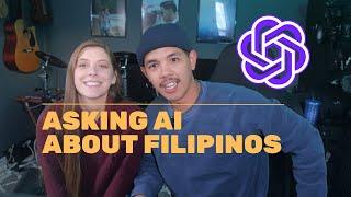 What AI thinks about Filipino Stereotypes  Filipino American Couple Vlog