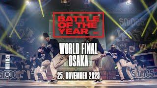 Battle of the Year 2023 l World Final Osaka