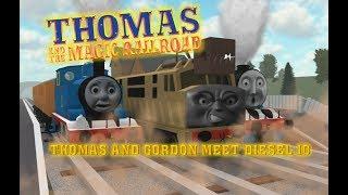 Magic Railroad Clip Thomas and Gordon Meet Diesel 10