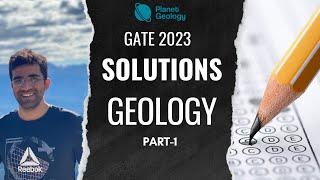 GATE 2023 Geology Solutions Part 1