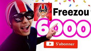 JE PASSE LES 6000 ABONNÉS EN LIVE 