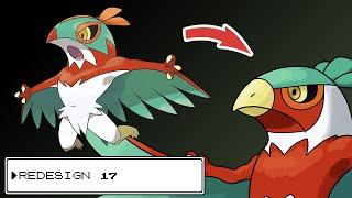 HAWLUCHA the Bird  Redesign #17