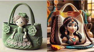 Amazing Bag Crochet  Hand Knitted Bag Models  Crochet Bag Share Ideas 
