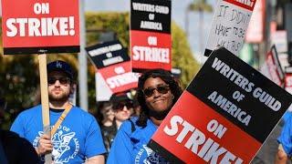 No writers no TV WGA goes on strike