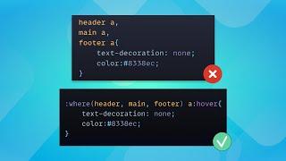 Where CSS Selector - How to use it?