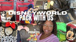 DISNEY WORLD PACKING FOR FAMILY - PACKING TIPS - BOY MOMMA - DISNEY OUTFITS - PACK WITH ME - 2023