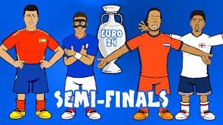 The Semi- Finals of EURO 2024 Spain vs France Netherlands vs England Semi-Final Preview