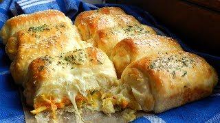 Chicken Cheese Dinner Rolls Delicious  Ninik Becker