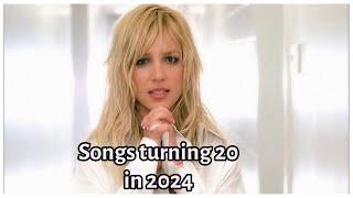 100 Songs That Turn 20 Years Old in 2024