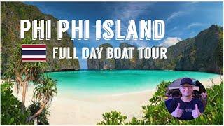 Phi Phi Island Boat Tour  Pileh Lagoon  Maya Bay  Khai Island Phuket Thailand. 