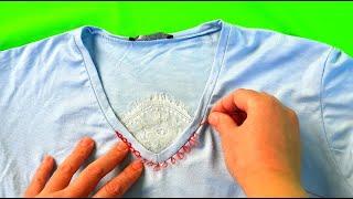 Cool life hacks with clothes. 100% working rework. Diy in a couple of minutes