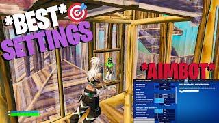 The *BEST* Controller Settings For INSANE AIMBOT + 100% Accuracy  Fortnite Chapter 5 Season 3