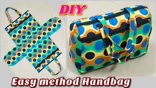 आसान तरीके से बनाएं हैंडबेग ll How to make easy method Hand bag at home.