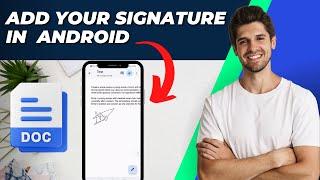 How To Put Signature in Google Docs Android  Best Guide