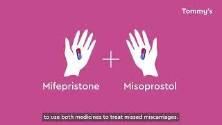 MifeMiso medical management of missed miscarriage - breakthrough research by Tommys