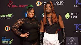 Ri-VLOG  CHLÖE X HALLE aka Justice & Khadija STOMP the RED CARPET at T.O. WebFest 2023