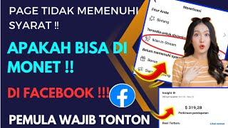 Page Tidak Memenuhi Syarat Apakah Halaman Facebook Bisa Di Monetisasi Cek Faktanya