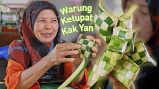 Cara Buat KETUPAT di Warung Kak Yan. Ketupat KETAM Ketupat PASAR & Ketupat SEHELAI DAUN