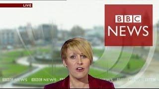 That sinking feeling - Reporter sinks live on air - BBC News