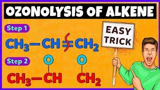 Ozonolysis of Alkenes  Trick of Ozonolysis of Alkenes