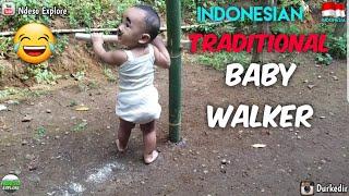 Tutorial membuat Geritan Bambu  Alat bantu jalan tradisional