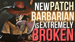 New Patch Barbarian is OVERPOWERED  Solo PvP Build  Dark and Darker