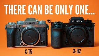 FUJI X-T5 vs. XH2 The Battle of the 40-megapixel APSC Cameras