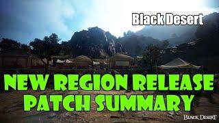 Black Desert New Region Released with Tons of Content Land of Morning Light Patch Summary