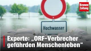 Experte „ORF-Verbrecher gefährden Menschenleben“  krone.tv NEWS