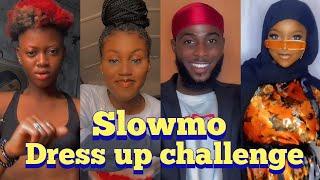 Slowmo dress up challengeTikTok compilations Must watch