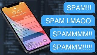 Using Code to Spam People with Messages 10000+