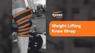 Tynor Weight lifting Knee Wrap - Perfect weight lifting support for your knees