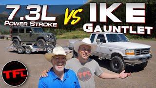 The OBS Ford F-250 7.3L Power Stroke vs World’s Toughest Towing Test It Did NOT Go Well