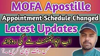 MOFA Apostille Urgent Appointment Schedule  Ministry of Foreign Affairs Changed the Time and Date