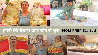 HOLI Prep & Shopping Started  2 Recipes for Festival  Holi Recipes  FESTIVAL Celebration