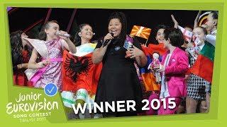 JUNIOR EUROVISION 2015 DESTINY CHUKUNYERE - NOT MY SOUL - MALTA   - WINNER