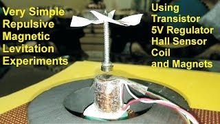Very Simple Repulsive Magnetic Levitation Experiments