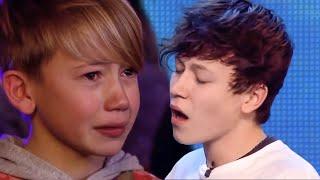 AMAZING Boy Sings But His Brothers Reaction Makes It More Beautiful Britains Got Talent